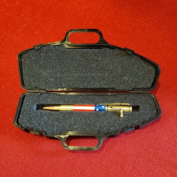 Lever Action Ink Pen with Gun Case - Picture 1 of 4